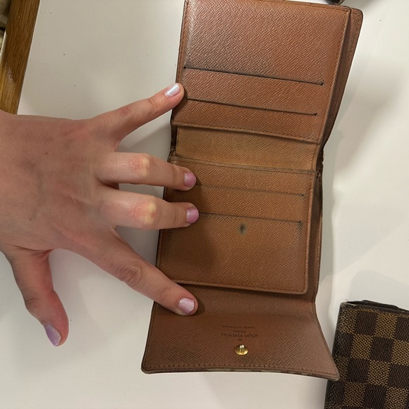 Authentic Vintage Louis Vuitton Monogram Wallet/Damier ebene Key Holder Bundle - Picture 9 of 12